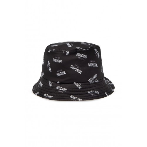 Moschino Moschino All-Over Logo Printed Bucket Hat